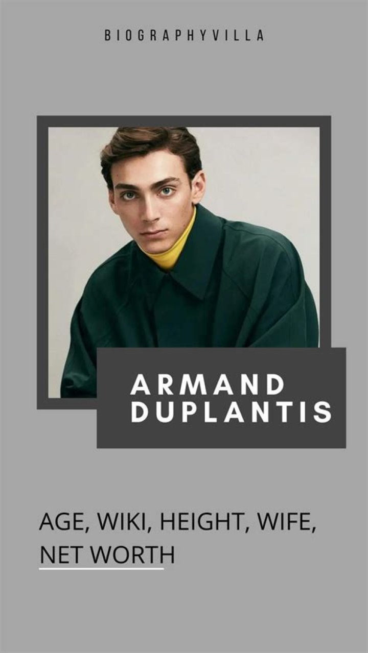 Armand Duplantis' Wife And The Pillars Of His Success